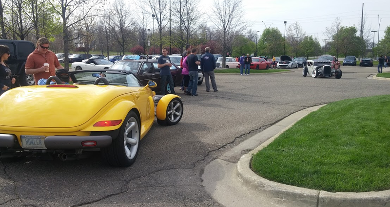 A true hot rod and a fake one with a four-speed slushbox.